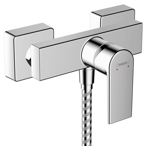 Hansgrohe Vernis Shape Egykaros zuhanycsaptelep falsíkon kívüli szereléshez, króm