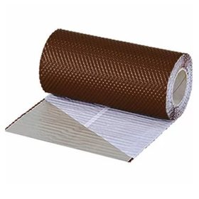   Dachler Alu Flex Plus 3D kémény- és falszegély barna 300 mmx5 m