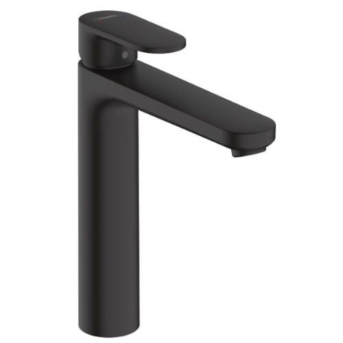 Hansgrohe Vernis Blend Egykaros mosdócsaptelep 190, automata lefolyógarnitúrával,matt fekete