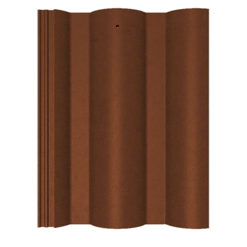 újház - Leier - Toscana Lux Matt beton alapcserép barna (240 darab/raklap)