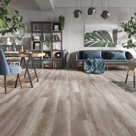 Classen Trend CLASSIC AQUA 4V Mamry Oak Monument oak grau 8 mm laminált padló, színek: barna (világos), szürke, barna, padlófűtéshez alkalmazható.