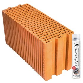   Wienerberger Porotherm 20 N+F Rapid Dryfix Tégla (48 db/raklap)