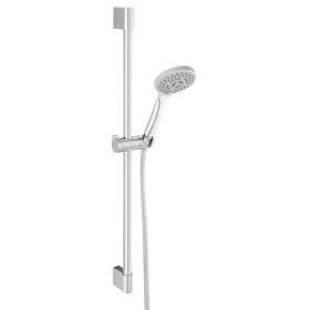   Ferro Horn Zuhanyszett 3 funkciós kézizuhannyal, zuhanytartó rúddal, fekete