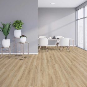 Kaindl CLASSIC AQUA Eiche Oak Cordoba Crema 8 mm laminált padló, színek: szürke, barna (világos), barna, barna (sötét), padlófűtéshez alkalmazható.