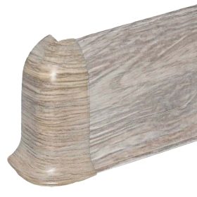   Salag NG 56 mm PVC parketta szegélyléc külső sarokelem Borostyán tölgy