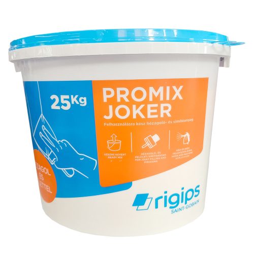 Rigips ProMix Joker Készre kevert, levegőn száradó hézagoló és glettelő anyag 25 kg