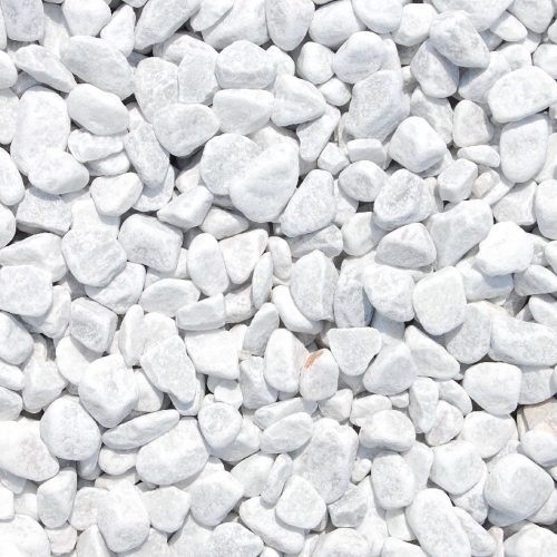 Scherf Márvány díszkavics carrarai fehér 16-25 mm 25 kg