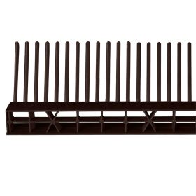 Dachler Fésűs Ereszszellőző elem fekete