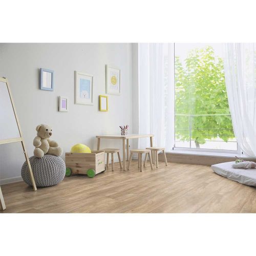 Kaindl PRÉMIUM AQUA Eiche Oak Saloon Glowsam 10 mm laminált padló, színek: szürke, barna, padlófűtéshez alkalmazható.
