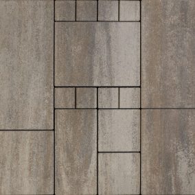 Semmelrock Ventura Kombi grafit-terra 6 cm (10,8 m2/raklap)