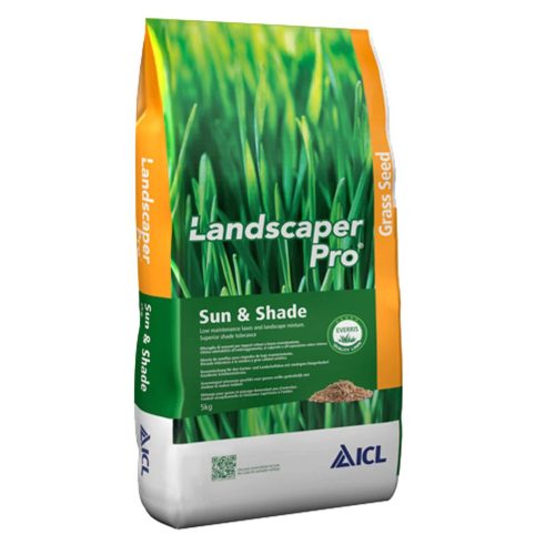ICL Landscaper Pro Fűmag Sun & Shade 5kg, adagolás 25-35g/m2, felület 140-200m2
