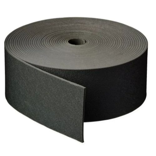 Ágyásszegély, újrahasznosított polietilénből, 7,5cmx10m fekete