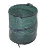 Lombgyűjtő zsák 100l,zöld, 50x48cm, spirál