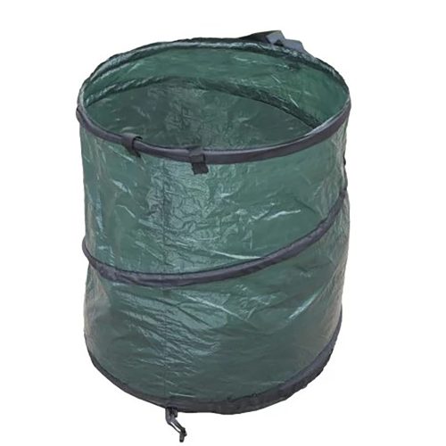 Lombgyűjtő zsák 100l,zöld, 50x48cm, spirál
