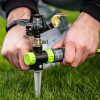 Stalco Garden EXP Impulzusos fém sprinkler leszúrható