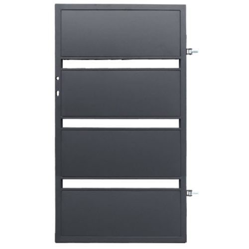 Polbram Lea Kiskapu jobbos 0,9m, 1,58m magas, RAL 7016 antracit