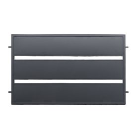   Polbram Lea Kerítés panel 2m, 1,18m magas, RAL 7016 antracit