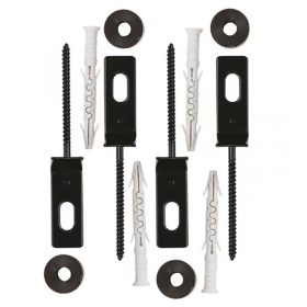   Polbram Kerítés panel összekötő típus " O " (4 darabos szett), RAL 7016 antracit