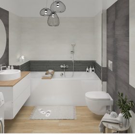 Paradyz Wood Basic Bézs 20x60 cm padlólap