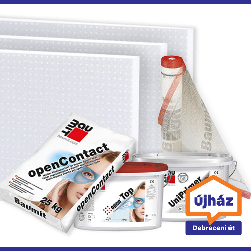 Baumit OpenTherm: a jövő polisztirol alapú hőszigetelése